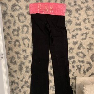 Victoria’s Secret PINK boot leggings